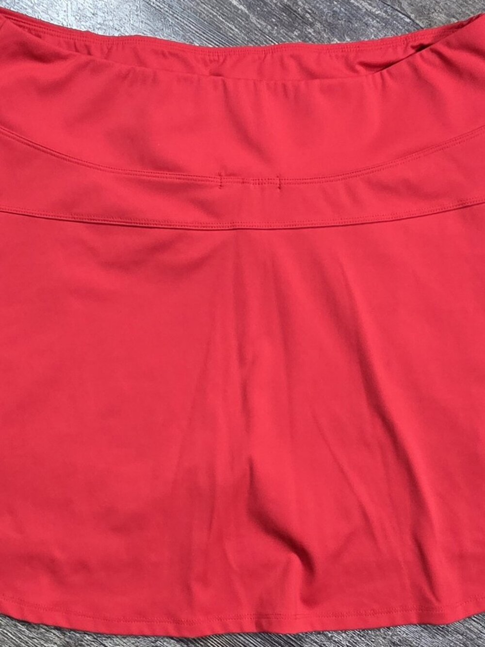 Red Skort Golf-Pickleball-Sports w/Under Shorts Sz XLg by Pinspark